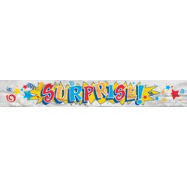 FOIL SURPRISE BANNER 12 FT.