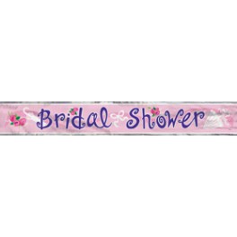 FOIL BRIDAL SHOWER BNNR 12 FT