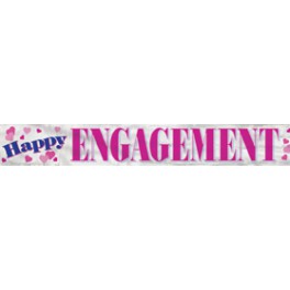 HAPPY ENGAGEMENT FOIL BNR 12FT