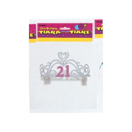 21ST BIRTHDAY GLITTER TIARA