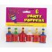 6 CT PARTY POPPERS
