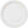 8 BRIGHT WHITE 7'' PLATES