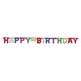 DELUXE GLITTER BDAY JTD BANNER
