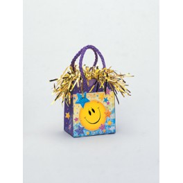 SMILEY STARS MINI BAG BLN WT