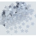 SILVER STAR CONFETTI .5 OZ