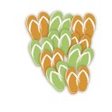 10 FLIP FLOP MINI CUTOUTS 5"
