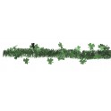 SHAMROCK TINSEL GARLAND 9FT