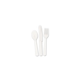 8 BRIGHT WHITE 9'' PLATES