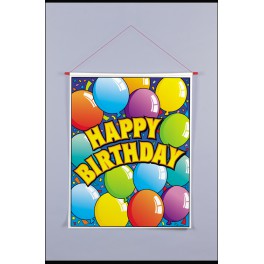 HANGING BDAY BANNER 24''X 30''