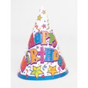 8 BDAY STARS PARTY HATS