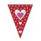 HEARTS FLAG BANNER 9FT