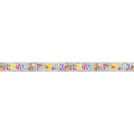 LUAU FOIL BANNER 9FT