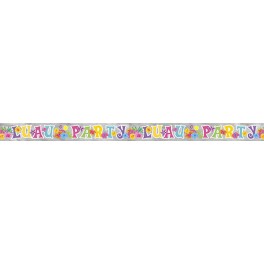 LUAU FOIL BANNER 9FT