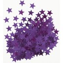 STAR CONFETTI .5OZ - PURPLE