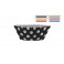24 BLACK DOTS CUPCAKE KIT