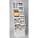 BIRTHDAY STARS L DISPLAY-135PC