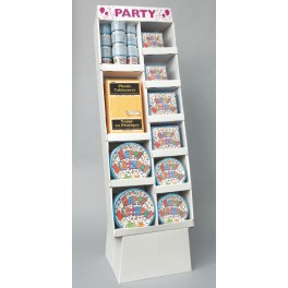 BIRTHDAY STARS L DISPLAY-135PC