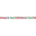 HAPPY HOLIDAYS FOIL BNNR-9FT