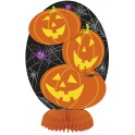 3 PUMPKIN MINI HNYCMB DECOR-8"