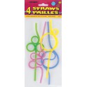 4 PARTY STRAWS