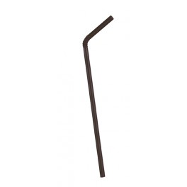 50 CT FLEX STRAWS BLACK