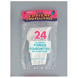 24 FORKS WHITE