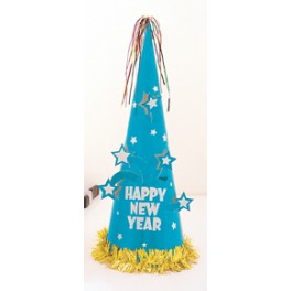 NEW YR GNT STARBURST CONE HAT