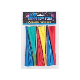 6 NEW YEAR PRISM HORNS (DH)