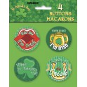 4 ST PATRICKS DAY PINS