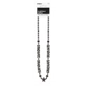 32'' BLACK GRAD BEAD NECKLACE