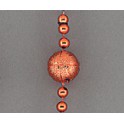 36'' ORANGE BASKETBALL BEAD NE