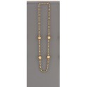 36'' GOLD BASKETBALL BEAD BECK