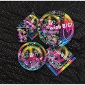 8 PEACE 9" PLATES