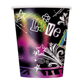 8 PEACE 9OZ CUPS