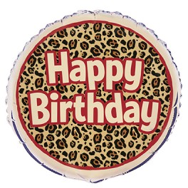 18" BULK CHEETAH HB FOIL BLLN