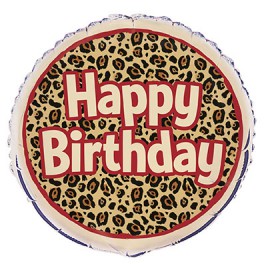 18" PKG CHEETAH HB FOIL BLLN