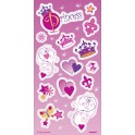 4 PRINCESS SLIM STICKER SHEETS