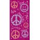 4 PEACE SLIM STICKER SHEETS