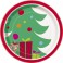 8 TREE COOL YULE 9'' PLATES