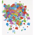 PARTY COLORS CONFETTI  .6OZ