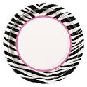 zebra passion plates