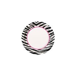 zebra passion plates