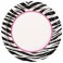 zebra passion plates