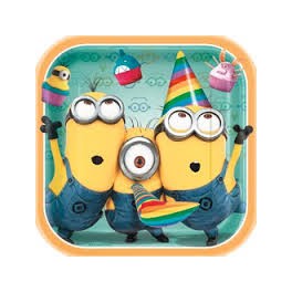 Minions luncheon plates