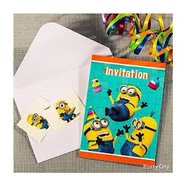 Minions invitations