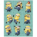 Minions sticker sheet favor