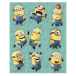 Minions sticker sheet favor