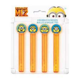 Minions bubbles and wands favors