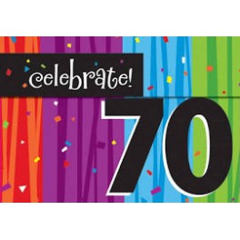 70th milestone invites