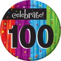 100th milestone plates